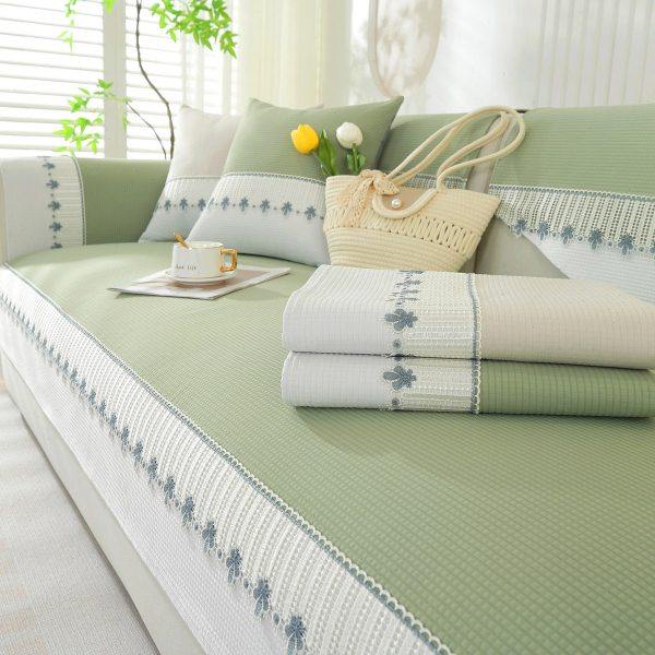 奶油风小清新沙发垫布艺防滑四季通用防水沙发套罩法式全盖沙发巾,居家布艺,沙发垫,淘宝优惠券,粉丝福利购,淘宝优惠卷