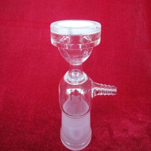 包邮 砂芯过滤装置滤头 砂芯抽滤接头 溶剂过滤器 1000ml配套使用