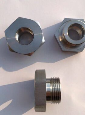 M20x1.5-M30x2 不锈钢内外丝转换接头 内螺纹M20x1.5 外螺纹M30x2