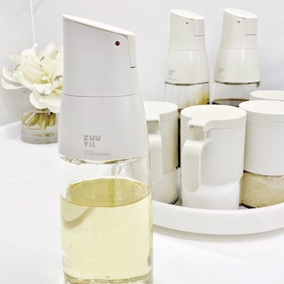 加拿大zuutii油壶厨房玻璃简约调味瓶重力开盖酱油瓶防漏酱料瓶