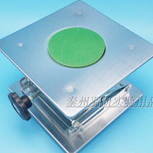 实验室不锈钢升降台 100 150 200 250mm小型升降平台 手动不锈钢