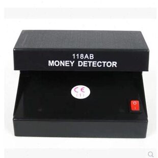 迷你验钞小型便携AD-118验钞灯紫光灯验钞机紫光验钞器台式验钞机