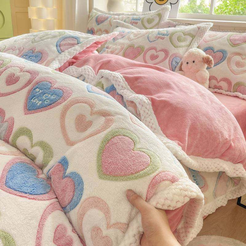 a类母婴加厚保暖亲肤雪花绒四件套珊瑚绒床单被套加绒床上三件套,电子元器件市场,其它元器件,淘宝优惠券,粉丝福利购,淘宝优惠卷