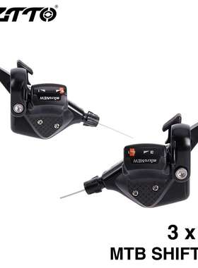 MicroNEW微展9速指拨27速山地车自行车指拨变速器分体指拨