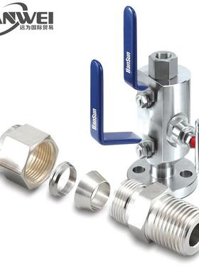 S-LOK仪表快速接头SQCT1B-S-4T-S6（世伟洛克SS-QC4-B-400）