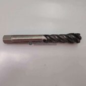 瓦格纳高硬度难切削材料用涂层螺旋丝攻M10M12M14M16M20M24M30M36