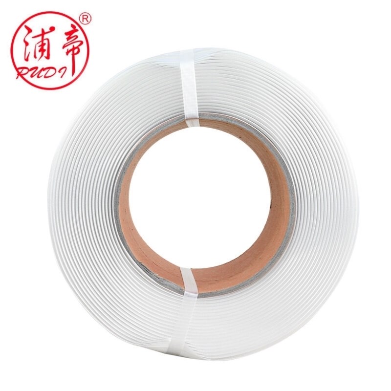 浦帝PUDI塑钢打包带s柔性聚酯纤维捆包带绿色打包带无纸芯手工