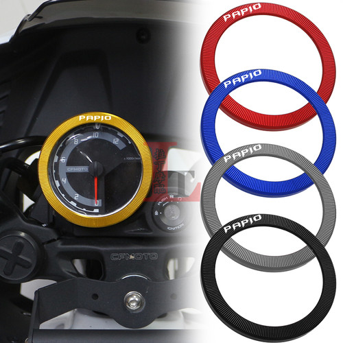 适用春风XO赛车手m冒险家狒狒ST125改装仪表框电子表保护罩装饰盖