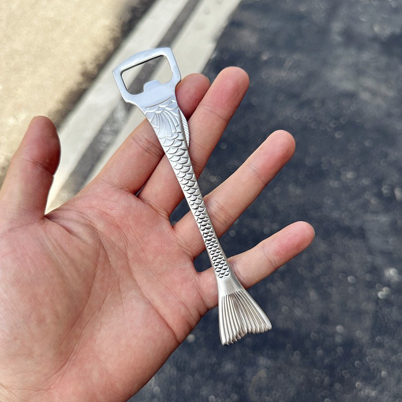 鱼尾造型!啤酒开开瓶o器瓶起子开酒器啤酒起子启瓶器酒起子起瓶器