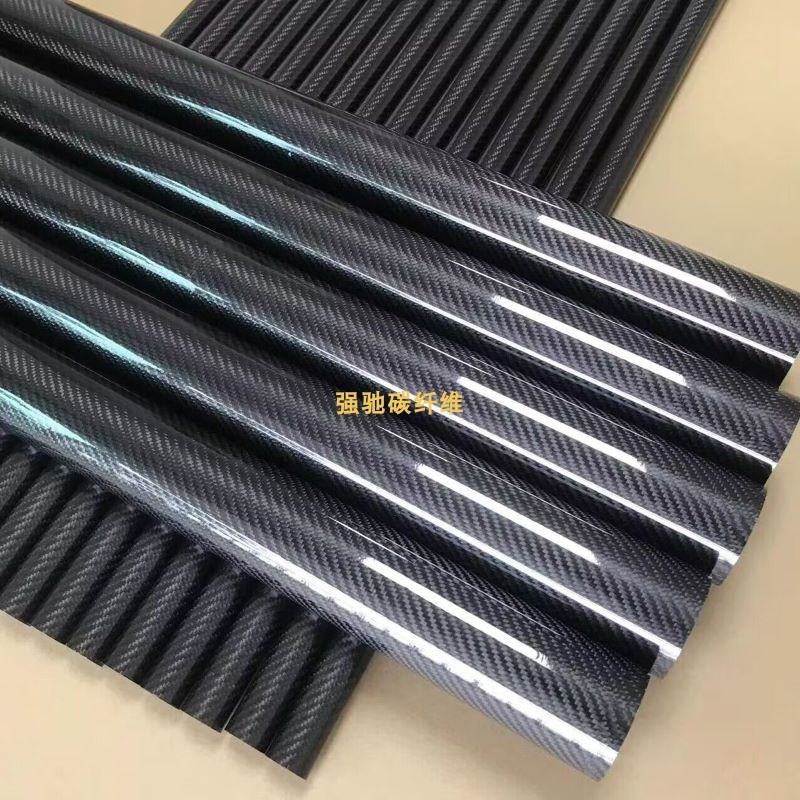 定制大尺寸3k碳纤维管材碳纤杆40MM45MM48MMG50MM55MM60MM62MM65M