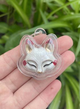 泰国佛牌 泰国特色手工艺 亚克力壳媚眼狐狸 佛牌