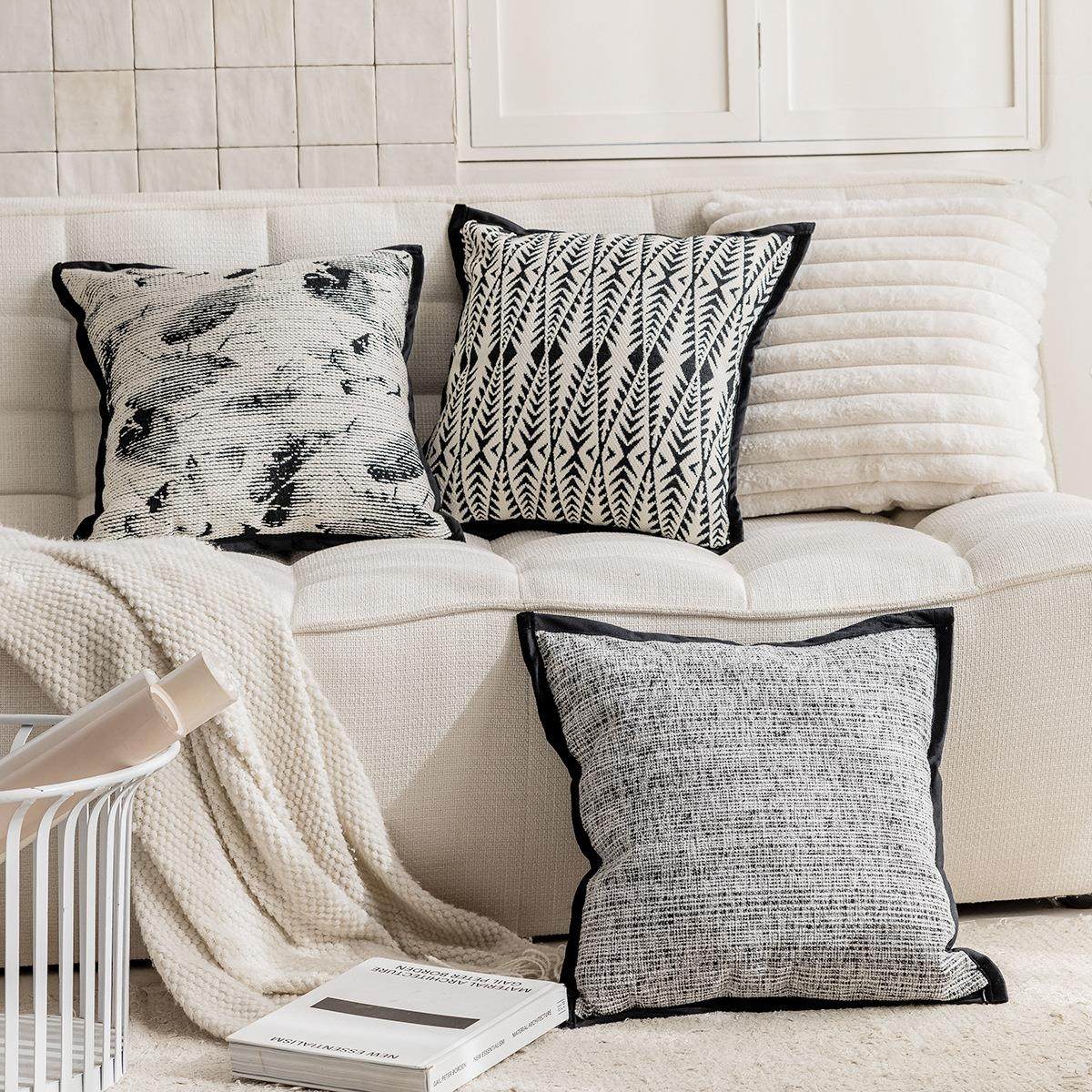 轻法式沙发抱枕套ins风现代简约客厅家居靠枕床头靠垫床上靠背枕,居家布艺,抱枕被,淘宝优惠券,粉丝福利购,淘宝优惠卷