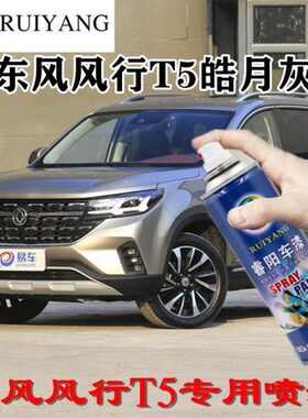 东风风行T5皓月灰专用汽车漆自喷漆补漆笔面漆金属漆灰色油漆手喷