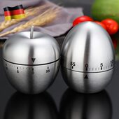 不锈钢厨房计时定时器新款 飞碟锥形创意可爱时间管理学生机械提醒