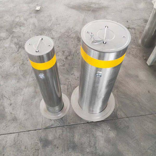 304不锈钢警示柱 路桩反光立柱 挡车防撞手提活动预埋加厚停车柱