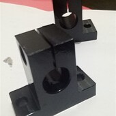 固定座 SK8 轴承光轴支架支撑座 钢制立式