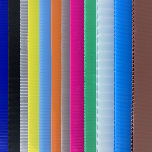 PP中空板塑料防静电隔板万通y板刀卡定制周转箱瓦楞板代替纸板木