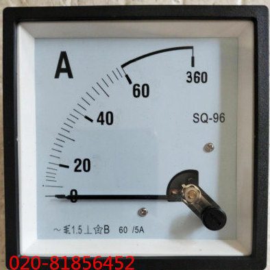 SQ-96 指针交流电流表SQ96-5A 10A 20A 30A 50A 75A 100A 150A 20