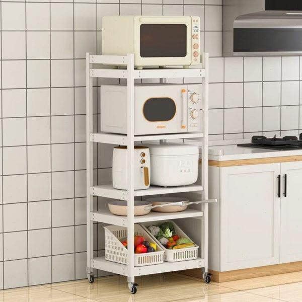 三层厨房微波炉置物架大尺寸烤箱电饭锅收纳架多功能落地多层架子,厨房/烹饪用具,微波炉置物架,淘宝优惠券,粉丝福利购,淘宝优惠卷