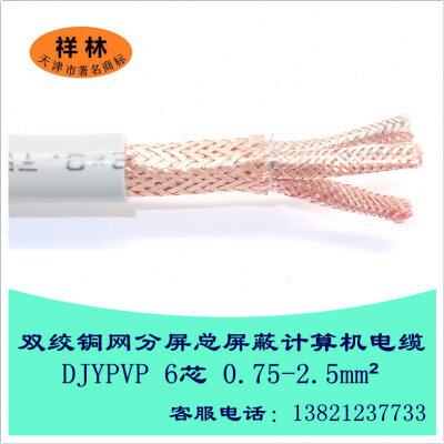计算机电缆DJYPVP 3*2*0.75 3*2*1.0 3x2x1.5分屏+总屏蔽双绞电线