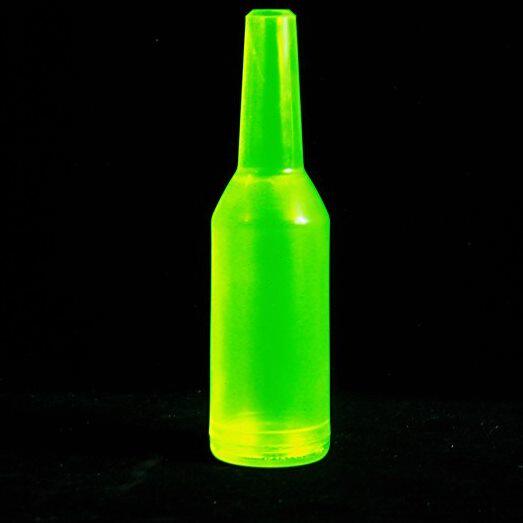 金质酒具主打产品放射荧光绿透明调酒师练习瓶酒吧花式抛樽火瓶