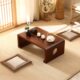 实木榻榻米茶几日式 包邮 飘窗桌仿古国学现代简约炕桌阳台小矮琴桌