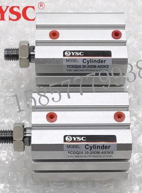 YSC薄型气缸YCQ2B/YCDQ2B/YCQ2A12-16-20-25-32-40-50-63-80-10DM