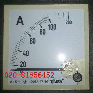 交流电流表TF96-100/5A 150/5A 200/5A 100A 150A 200A  SQ-96
