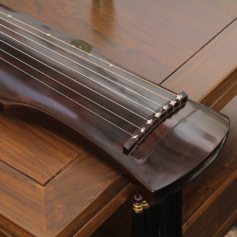 老古琴初学者入门级古琴伏羲式老杉木桐木仲P尼式演奏专业七弦琴