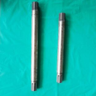 艾禾收割机旋耕机驱动轮轴云洲变速箱驱动半轴64厘米52厘米左右轴