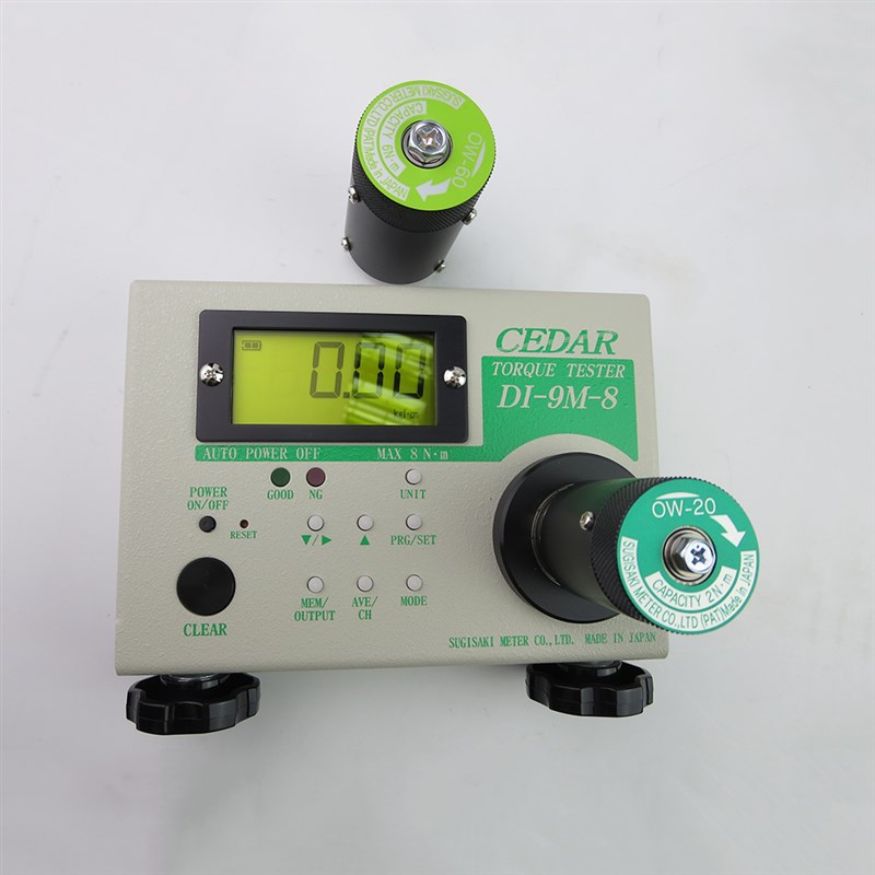 日本思达CEDAR扳手扭力测试仪扭矩检定力矩检测DI-9M-08 DI-9M-8