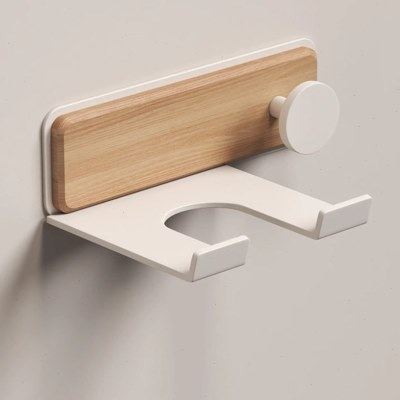 吹风机架卫生间吹风机置物架免打孔收纳挂架吹风筒支架榉木浴室架,家装主材,其它,淘宝优惠券,粉丝福利购,淘宝优惠卷