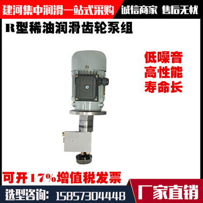 R型稀油齿轮润滑泵电动润滑泵连续润滑泵电动稀油润滑泵组大流量