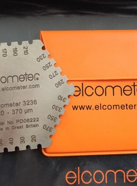 Elcometer112-3236六角湿膜梳/湿膜卡