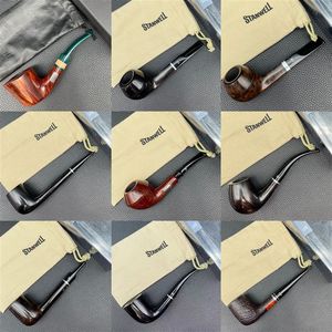 正品丹麦史丹威烟斗Stanwell三重奏StanwellTrio石楠木烟斗牛头