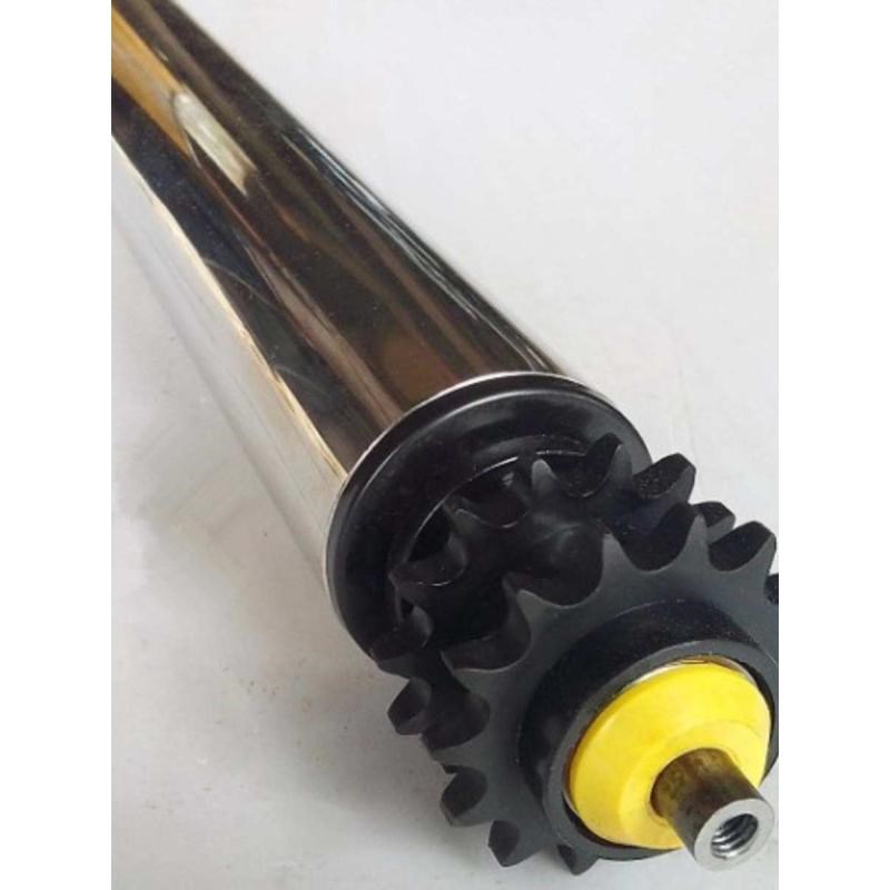 双排炼轮滚齿轮发黑筒滚动力筒不炼锈钢炼镀轮滚单筒四Z分带轮锌