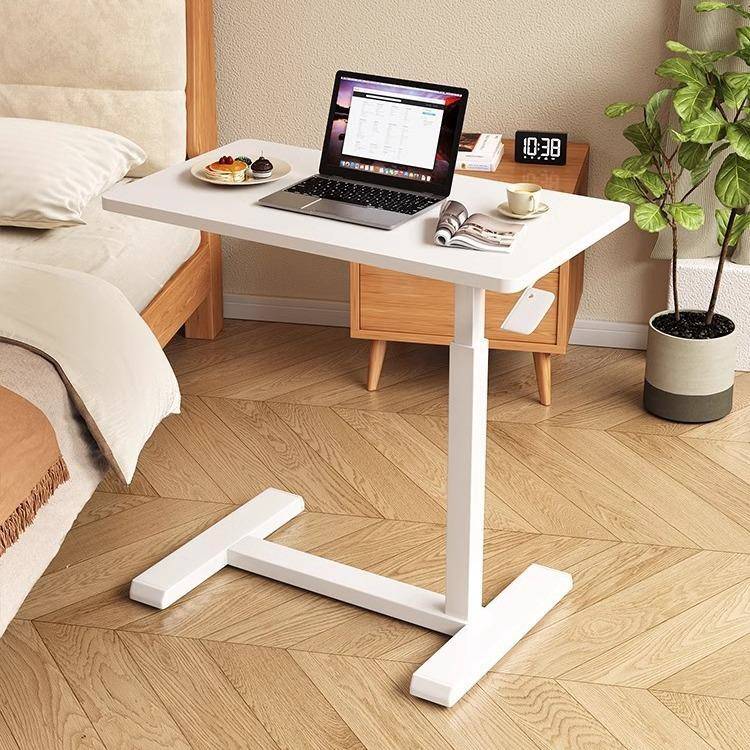 可移动升降床边桌家用电脑桌沙发边几卧室书桌简易工作台办公桌子