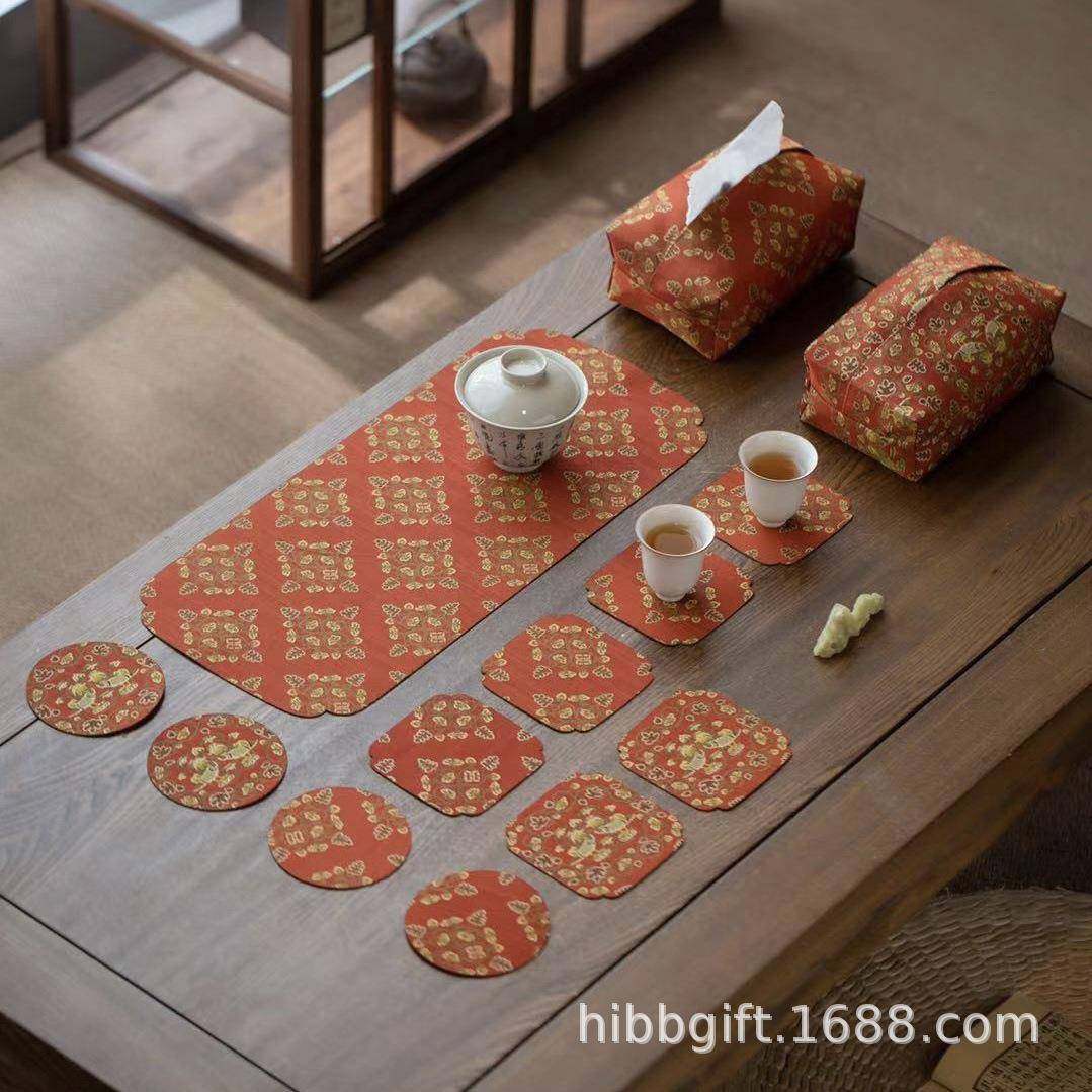 知舍不羡仙鸳鸯茶席茶台垫杯垫纸巾盒帛纸巾袋织锦正反两面纹样,乐器/吉他/钢琴/配件,其它乐器配件,淘宝优惠券,粉丝福利购,淘宝优惠卷