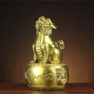 全铜望天吼摆件 铜望天吼摆件 铜兽摆件厂家威震八方