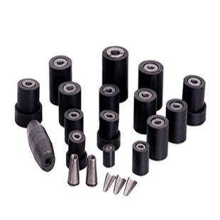 预应力锚具夹片张拉工作锚垫板桥梁多孔工具锚锚索锚具钢绞线锚具