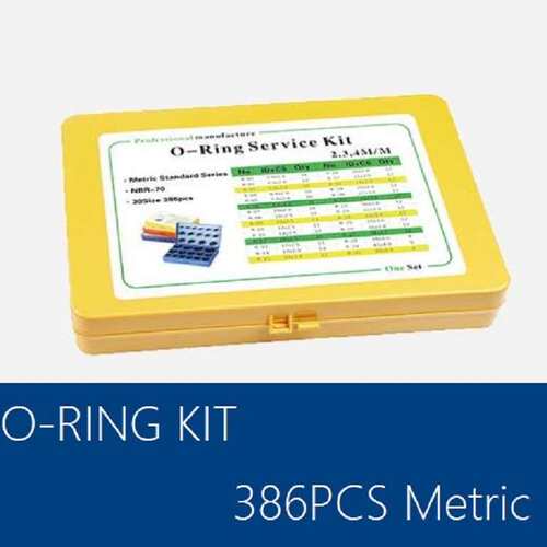 Seal-Oring Box  O-RING KIT 386PCS Metric seal密封修理盒
