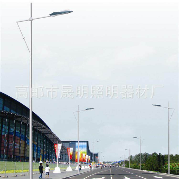 新农村太阳能路灯 庭院灯户外LED道路灯小区灯单双臂路灯