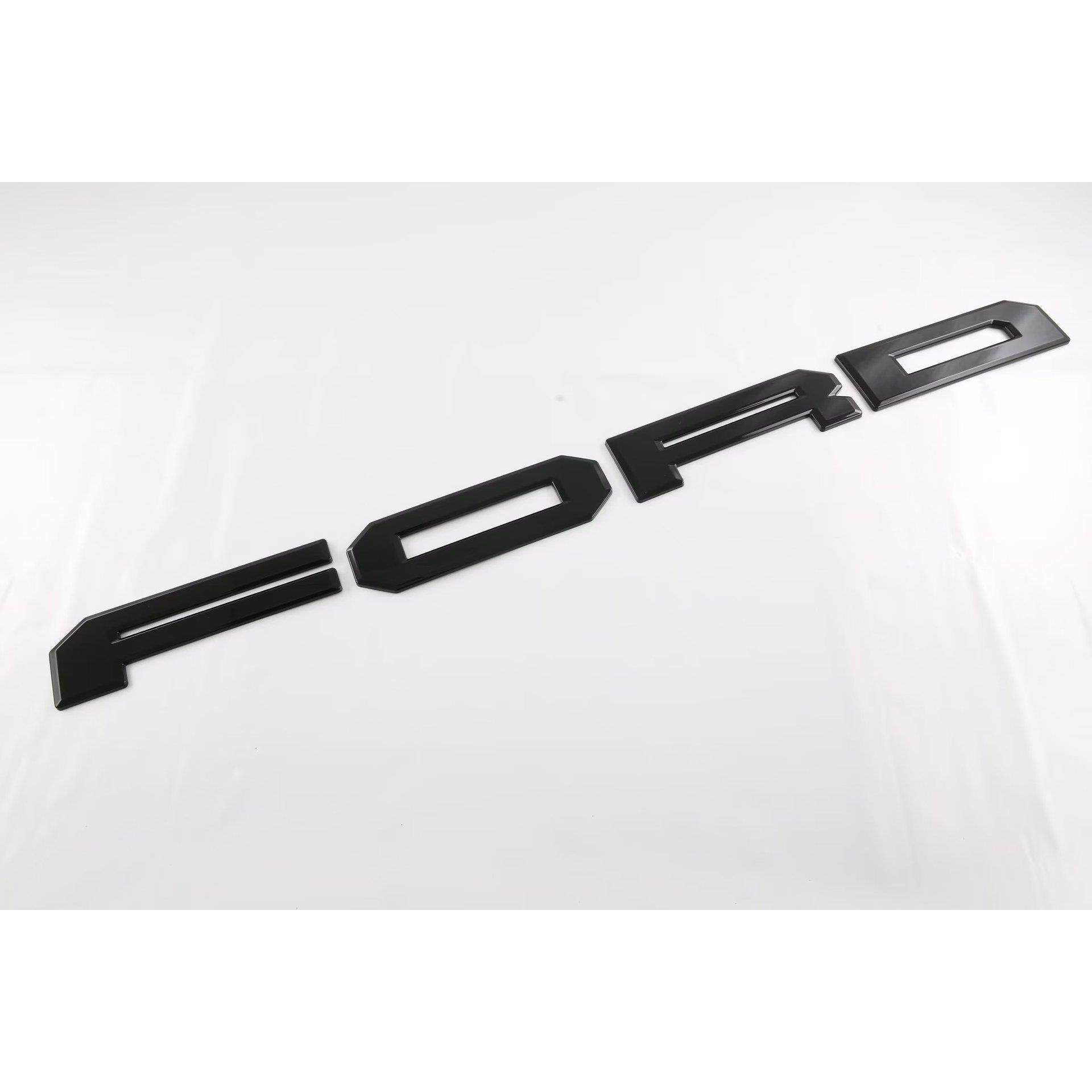 适用福特F150 后标 叶子板饰条 拉手 门边条 尾门拉手