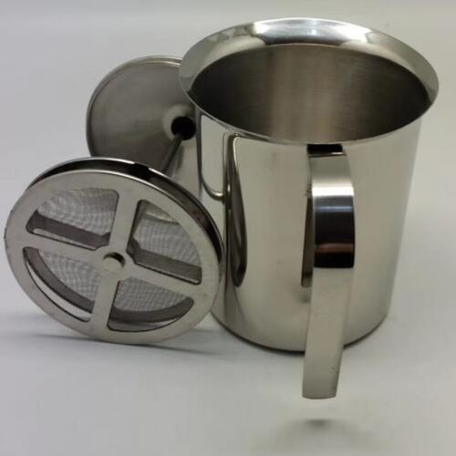拿铁打奶壶 纯不锈钢打奶泡器 打奶器/打奶泡杯400CC单层