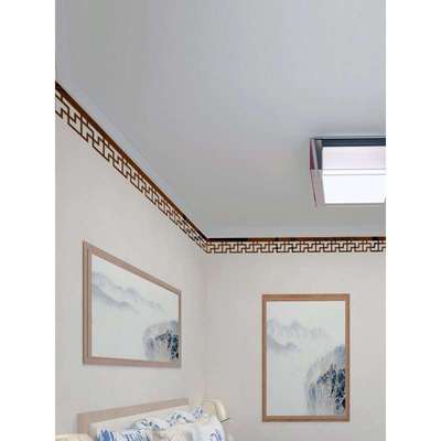 亚克力墙贴新中式吊顶装饰条天花板边框条镜面3d立体复古镂空腰线