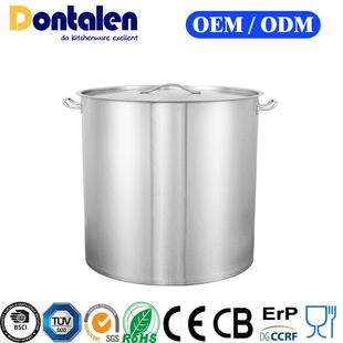 03款复合底不锈钢桶不锈钢全套汤桶高导热三层汤锅外贸出口家用