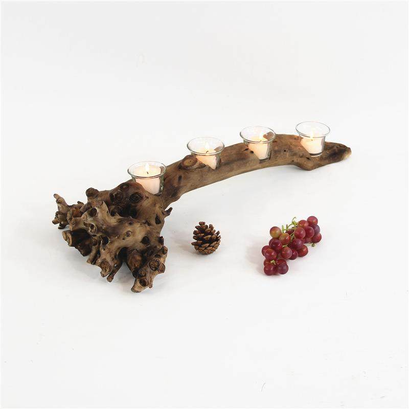 欧式复古法式浪漫居景根雕蜡烛家台咖摆啡厅桌CF19196面摆件场搭,家居饰品,烛台,淘宝优惠券,粉丝福利购,淘宝优惠卷