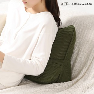 高端沙发靠背垫孕妇久坐床t头靠枕飘窗看书三角形腰靠垫抱枕可拆