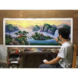 真手绘油画定制纯手工画