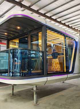 recruit agent Space capsule homestay 移动智慧住房铝制民宿